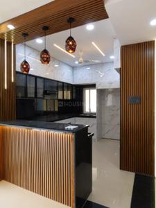 Kitchen Image of 1755 Sq.ft 3 BHK Apartment / Flat for rent in IVR Hill Ridge Springs, Gachibowli Hyderabad for Rs. 60000