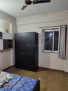 Bedroom Image of 1400 Sq.ft 3 BHK Apartment / Flat for rent in Aries Lakeview, Jakkur Bengaluru for Rs. 60000