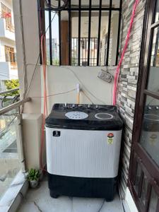 Balcony Image of 1000 Sq.ft 1 RK Builder Floor for rent in Gomti Nagar Lucknow for Rs. 8000
