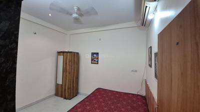 Bedroom Image of 400 Sq.ft 1 BHK Builder Floor for rent in Mahalakshmi Nagar Indore for Rs. 16500