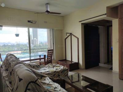 Living Room Image of 650 Sq.ft 1 BHK Apartment / Flat for rent in Gurukrupa Marina Enclave, Malad West Mumbai for Rs. 45000