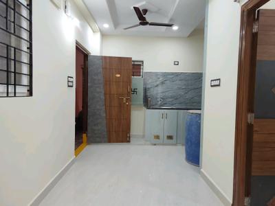 Living Room Image of 850 Sq.ft 1 BHK Apartment / Flat for rent in Kondapur Hyderabad for Rs. 23000