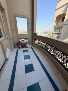 Balcony Image of 1552 Sq.ft 3 BHK Apartment / Flat for sale in Agarwal Dhananjay Tower, Satellite Ahmedabad for Rs. 18000000