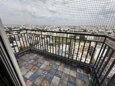 Balcony Image of 1900 Sq.ft 3.5 BHK Apartment / Flat for rent in Keya Spring, Arakere Bengaluru for Rs. 75000