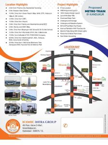 Image of 1800 Sq.ft Residential Plot / Land for sale in Kothur, Hyderabad for Rs. 3300000