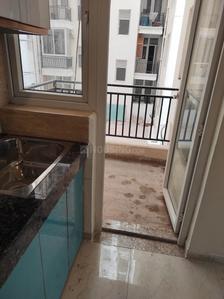Kitchen Image of 1000 Sq.ft 2 BHK Apartment / Flat for rent in Omaxe The Palace, Gomti Nagar Lucknow for Rs. 26000