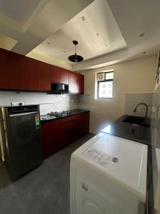 Kitchen Image of 580 Sq.ft 1 BHK Apartment / Flat for rent in Vyttila Kochi for Rs. 35000
