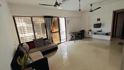 Hall Image of 1200 Sq.ft 2 BHK Apartment / Flat for rent in Kanha City, Sayajipura Vadodara for Rs. 18000