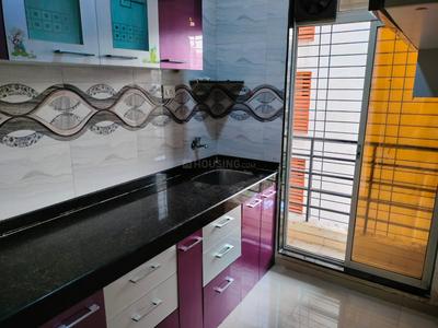 Kitchen Image of 610 Sq.ft 1 BHK Apartment / Flat for sale in Karanjade Navi Mumbai for Rs. 3700000
