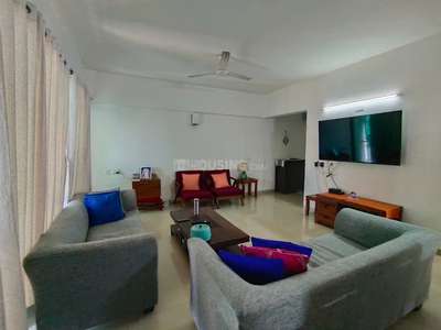 Hall Image of 1500 Sq.ft 3 BHK Apartment / Flat for rent in Sangath Skyz, Koteshwar Ahmedabad for Rs. 27000