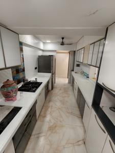 Kitchen Image of 2400 Sq.ft 3 BHK Apartment / Flat for sale in Chandak Breezy Corner, Kandivali West Mumbai for Rs. 42400000