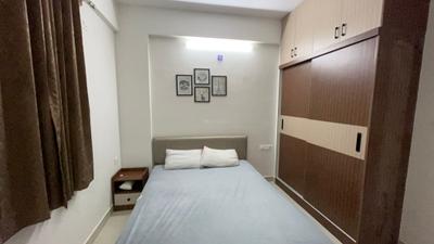 Bedroom Image of 700 Sq.ft 1 BHK Apartment / Flat for rent in Nagavara Bengaluru for Rs. 30000