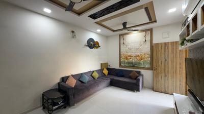 Living Room Image of 1200 Sq.ft 4 BHK Apartment / Flat for sale in New Maninagar Ahmedabad for Rs. 13500000
