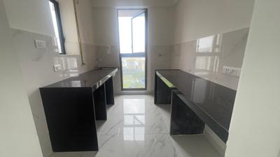 Kitchen Image of 600 Sq.ft 2 BHK Apartment / Flat for sale in Raymond Realty Ten X Habitat, Thane West Thane for Rs. 12500000