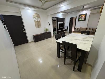 Hall Image of 1350 Sq.ft 3 BHK Apartment / Flat for rent in Kashish Park Tower, Dharamveer Nagar Thane for Rs. 70000