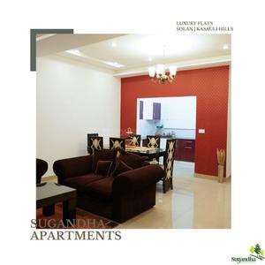 Hall Image of 1000 Sq.ft 2 BHK Apartment / Flat for sale in Saproon Solan for Rs. 5500000