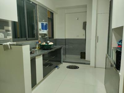 Kitchen Image of 1632 Sq.ft 3 BHK Apartment / Flat for rent in Shivanta Rigel, Tragad Ahmedabad for Rs. 21000