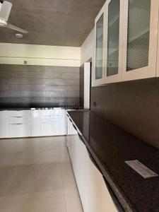 Kitchen Image of 3200 Sq.ft 4 BHK Apartment / Flat for rent in Zaveri Amara, Bodakdev Ahmedabad for Rs. 150000