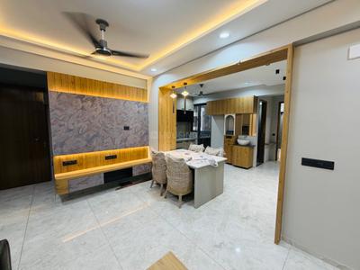 Living Room Image of 2160 Sq.ft 3 BHK Apartment / Flat for rent in Keshav Elitus, Randesan Gandhinagar for Rs. 50000
