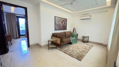 Bedroom Image of 2925 Sq.ft 4 BHK Builder Floor for rent in Hauz Khas New Delhi for Rs. 330000