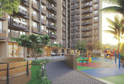 Image of 2142 Sq.ft 3 BHK Apartment / Flat for sale in Sargasan, Gandhinagar for Rs. 8330000