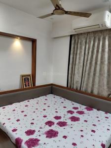 Bedroom Image of 870 Sq.ft 2 BHK Apartment / Flat for rent in Adani Elysium, Shantigram Ahmedabad for Rs. 30000