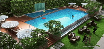 Image of 2215 Sq.ft 3 BHK Apartment / Flat for sale in Adarsh Palm Retreat Tower 1, Bellandur, Bengaluru for Rs. 56500000