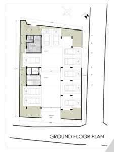 Floor Plan Image of 1850 Sq.ft 3 BHK Apartment / Flat for sale in Laxmi Sagar Bhubaneswar for Rs. 17500000