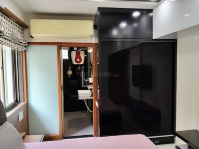 Bedroom Image of 3000 Sq.ft 3 BHK Apartment / Flat for rent in Sangani Shaligram Lakeview, Vaishno Devi Circle Ahmedabad for Rs. 50000