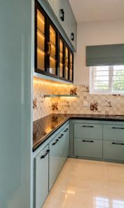 Kitchen Image of 1800 Sq.ft 3 BHK Apartment / Flat for rent in Lansum Greens, Madhavadhara Visakhapatnam for Rs. 38000
