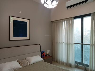 Bedroom Image of 1100 Sq.ft 3 BHK Apartment / Flat for rent in Adani Ten BKC, Bandra East Mumbai for Rs. 200000