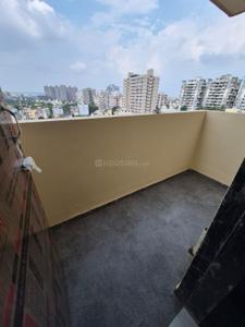 Balcony Image of 600 Sq.ft 1 BHK Apartment / Flat for rent in Prerna Omkar Residency, Moshi Pune for Rs. 14000