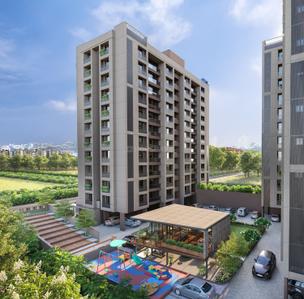Image of 2070 Sq.ft 3 BHK Apartment / Flat for sale in Randesan, Gandhinagar for Rs. 9000000