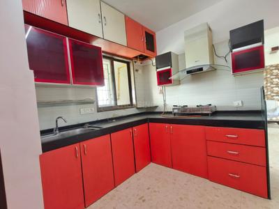 Kitchen Image of 1415 Sq.ft 3 BHK Apartment / Flat for rent in Regaliaa Swastik Regalia, Hiranandani Estate Thane for Rs. 55000