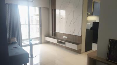 Living Room Image of 1215 Sq.ft 2 BHK Apartment / Flat for rent in Adani Aster Neo, Shantigram Ahmedabad for Rs. 42000