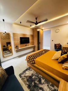 Bedroom Image of 457 Sq.ft 1 RK Apartment / Flat for sale in Jagatpura Jaipur for Rs. 3700000