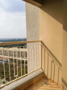 Balcony Image of 1003 Sq.ft 2 BHK Apartment / Flat for sale in Sobha Dream Gardens, Thanisandra Bengaluru for Rs. 12400000