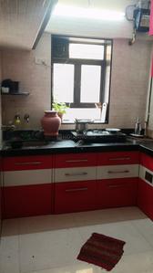 Kitchen Image of 600 Sq.ft 1 BHK Apartment / Flat for sale in Kalyan East Kalyan for Rs. 4000000