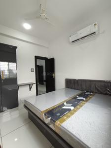 Bedroom Image of 300 Sq.ft 1 RK Independent House for rent in Vijay Nagar Indore for Rs. 12000