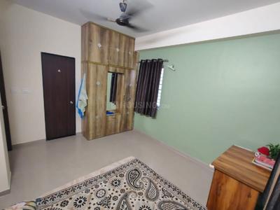 Bedroom Image of 610 Sq.ft 1.5 BHK Apartment / Flat for rent in TCG The Cliff Garden Apartments, Hinjawadi Phase 3 Pune for Rs. 25000