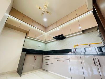 Kitchen Image of 1656 Sq.ft 3 BHK Apartment / Flat for rent in Sharnam Aayan, Adalaj Gandhinagar for Rs. 30000