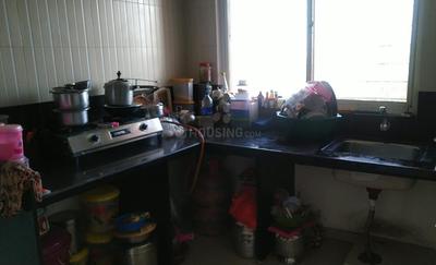 Kitchen Image of 588 Sq.ft 1 BHK Apartment / Flat for sale in Nirman Vrindavan Gardens, Shramik Nagar Nashik for Rs. 2400000