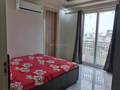 Bedroom Image of 1700 Sq.ft 2 BHK Apartment / Flat for rent in Malviya Nagar Jaipur for Rs. 35000