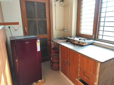 Kitchen Image of 220 Sq.ft 1 BHK Builder Floor for rent in Sector 46 Faridabad for Rs. 18000