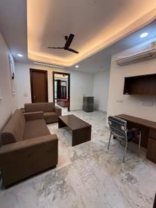 Hall Image of 600 Sq.ft 1 BHK Builder Floor for rent in Sector 57 Gurgaon for Rs. 40000