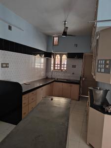 Kitchen Image of 700 Sq.ft 1 BHK Builder Floor for rent in Ellora Park Vadodara for Rs. 10500