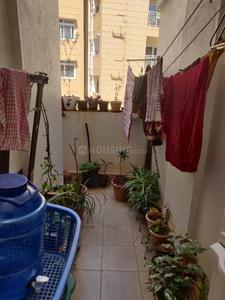 Balcony Image of 834 Sq.ft 2 BHK Apartment / Flat for sale in  Sarjapur Railway Mens Cghs Layout, Sarjapur Bengaluru for Rs. 7750000