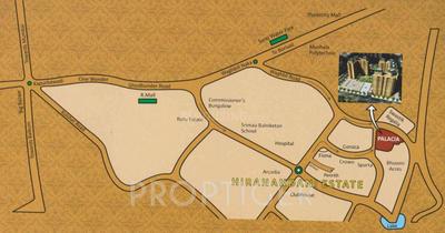 Image of 905 Sq.ft 2 BHK Apartment / Flat for sale in Madhav Palacia, Hiranandani Estate, Thane for Rs. 11500000