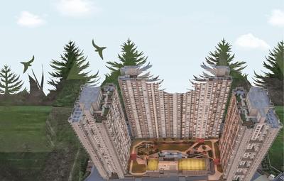 Image of 1087 Sq.ft 2 BHK Apartment / Flat for sale in Gini Vivante, Kiwale, Pune for Rs. 6500000