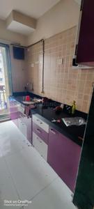 Kitchen Image of 650 Sq.ft 1 BHK Apartment / Flat for rent in Tulsidham Complex, Thane West Thane for Rs. 32000